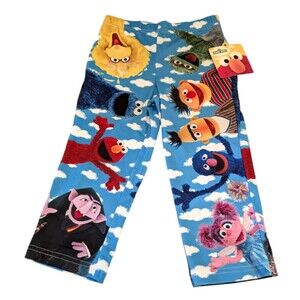 NWT Brief Insanity Briefly Kids Sesame Street Lounge Pajama Pants Boys Girls 3T